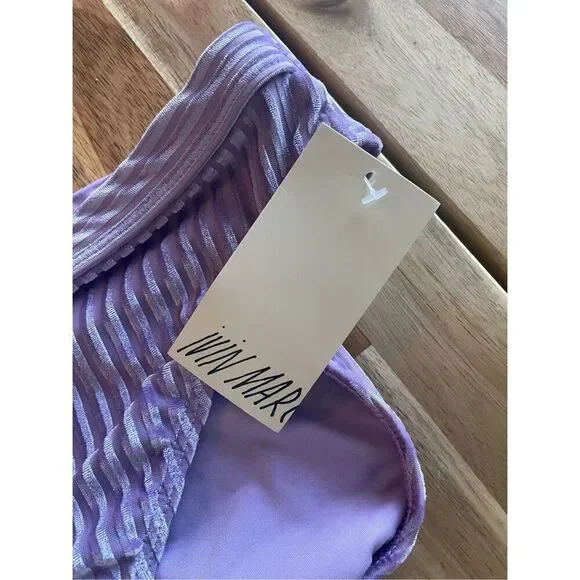 DIPPIN DAISY PURPLE VELVET BIKINI - Picture 6 of 6